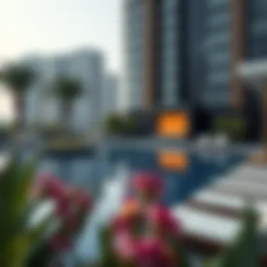 Luxurious Amenities at Socio Tower Luxurious amenities available at Socio Tower including pools and parks