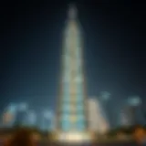 Stunning view of Socio Tower showcasing its modern architecture
