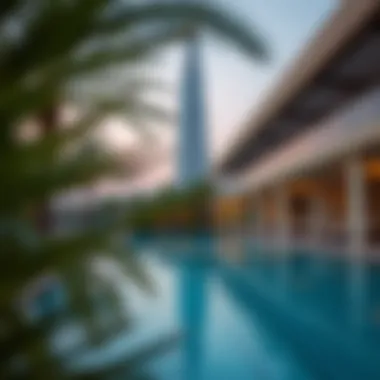 Serenity at the Pool of Sofitel the Obelisk Relaxing pool area with lush surroundings and a serene atmosphere