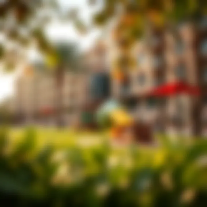 Community Park in Staybridge Internet City A vibrant community park in Staybridge Internet City highlighting recreational facilities