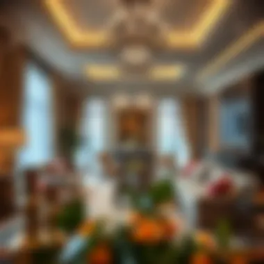 Elegant interiors of a high-end Dubai residence