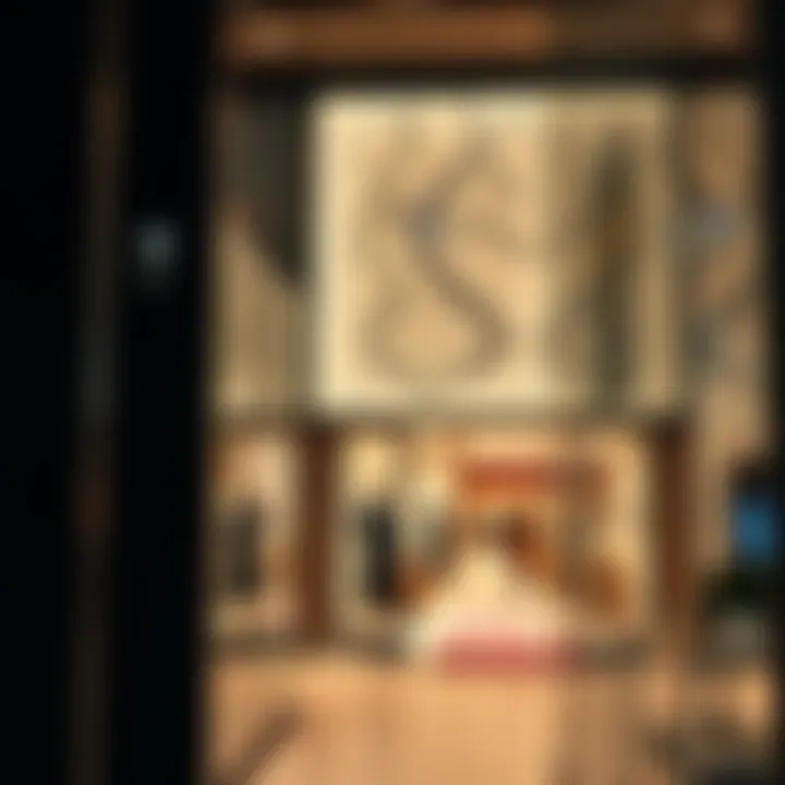 High Fashion Boutiques Elegant designer boutiques showcasing high fashion