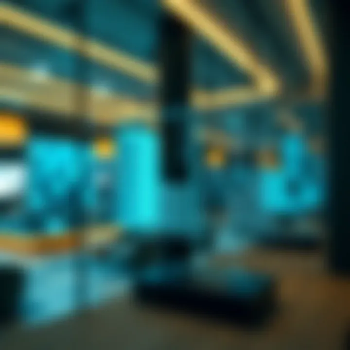 A modern digital interface representing technological advancements in property transactions.