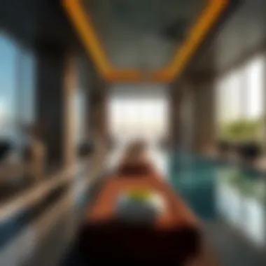 Exclusive Wellness Amenities Wellness and fitness amenities available at The Residences Dorchester Collection Dubai