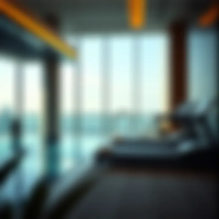 Amenities at Unestate Prime Tower Amenities available in Unestate Prime Tower including pool and gym