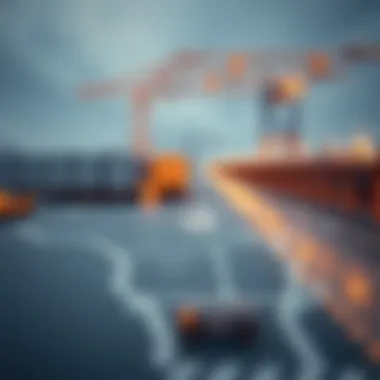 Strategic Locations for Warehousing in Dubai A map highlighting strategic locations for warehousing in Dubai