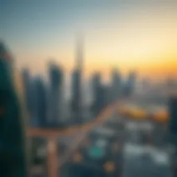 Aerial view of Dubai's skyline highlighting Tilal Investment's developments