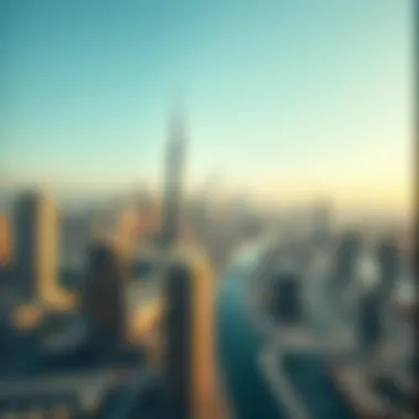 Stunning skyline view from the Torch Tower balcony