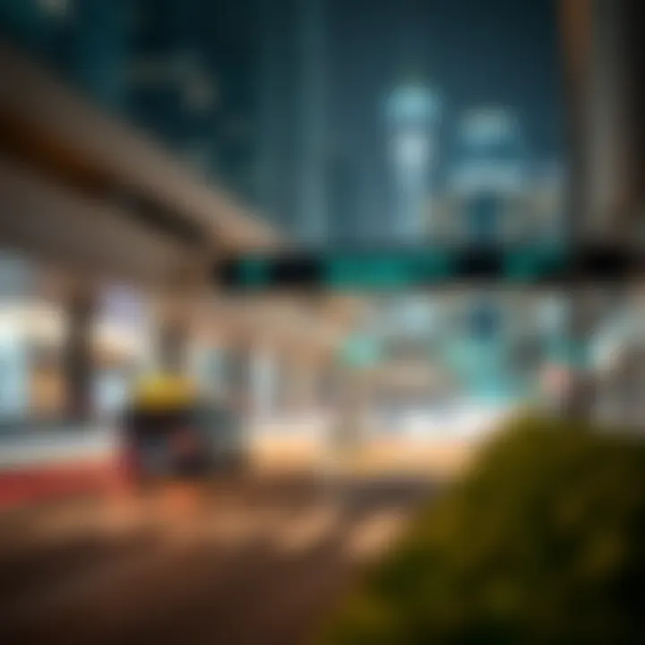 Transportation links connecting Town Square Dubai to the wider city