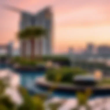 Premium amenities in luxury living