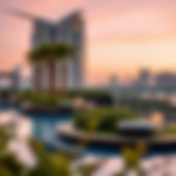 Premium amenities in luxury living