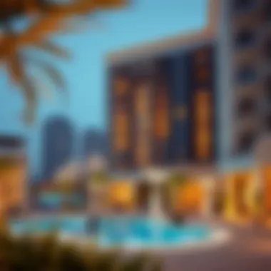 Luxury Living in Al Jaddaf Luxurious residential complex in Al Jaddaf