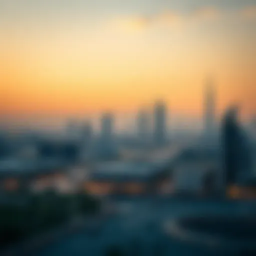 Illustration depicting the mortgage landscape in the UAE