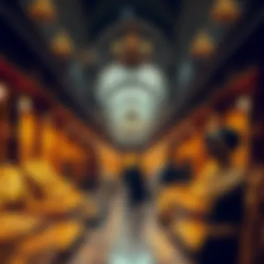 Dubai's Gold Souk: A Jewel of the City A stunning view of Dubai's gold souk showcasing intricate gold jewelry