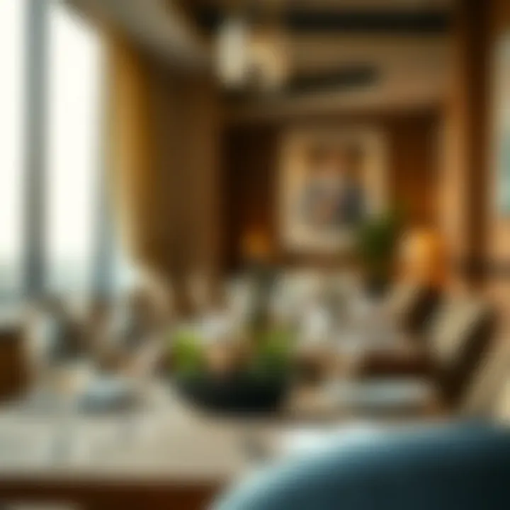 Dining experience in Dubai