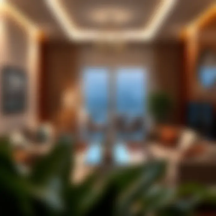 Cozy partition room in Al Rigga showcasing living space