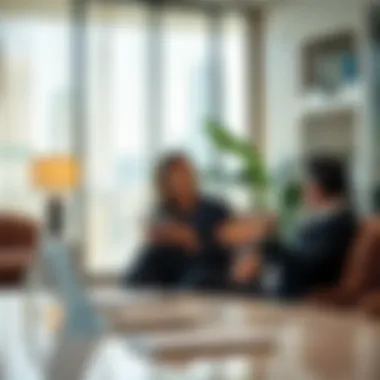 A consultant offering advice on real estate investments in Dubai