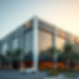 Dubai Land Department office building showcasing modern architecture