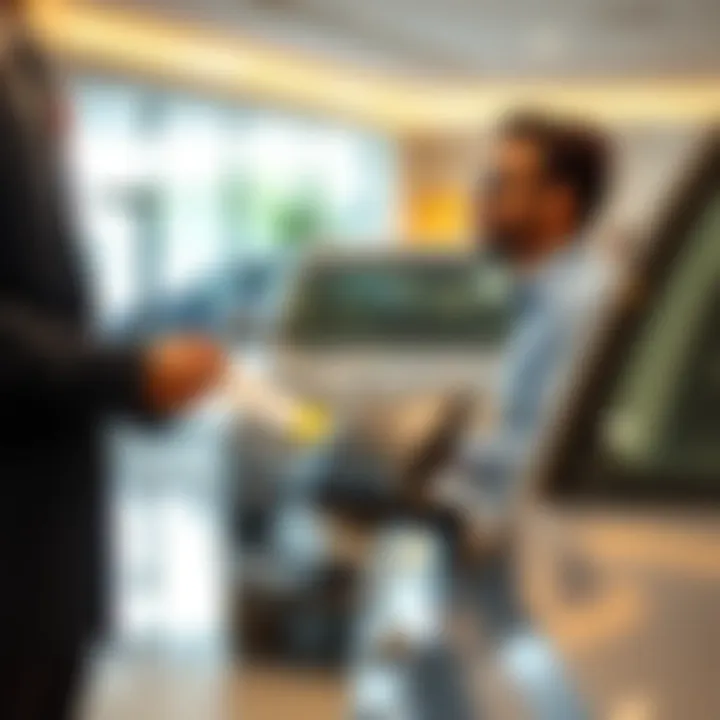 Client Receiving Vehicle Registration Services Client receiving vehicle registration services