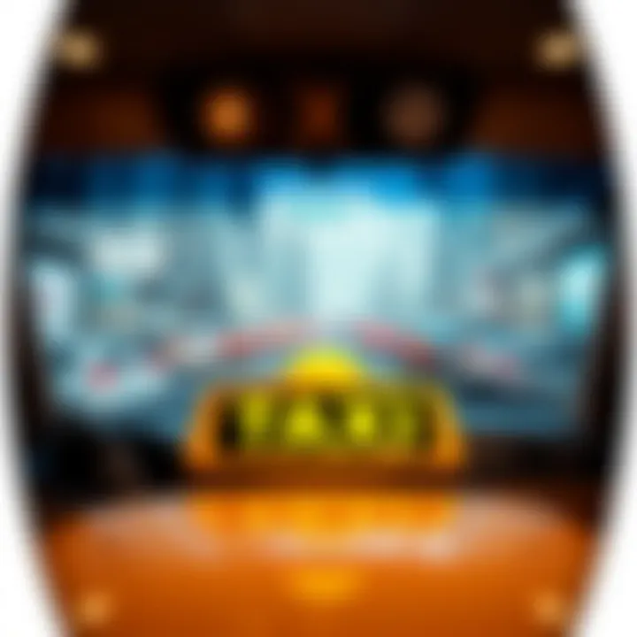 Visual representation of fare structure for taxis