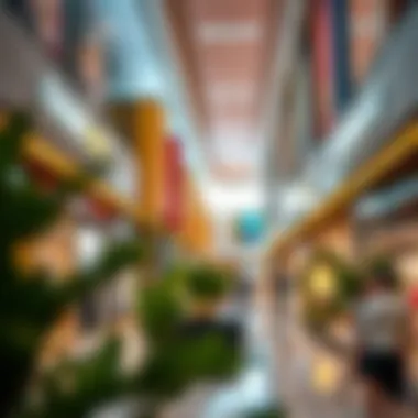 Retail Diversity in Dubai Shopping Centers Diverse retail offerings showcasing various brands in a mall