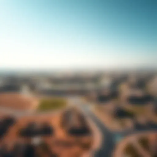 Aerial view showcasing Arabian Ranches 2