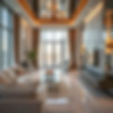 Inside a Luxurious Dubai Apartment A luxurious apartment interior in Dubai