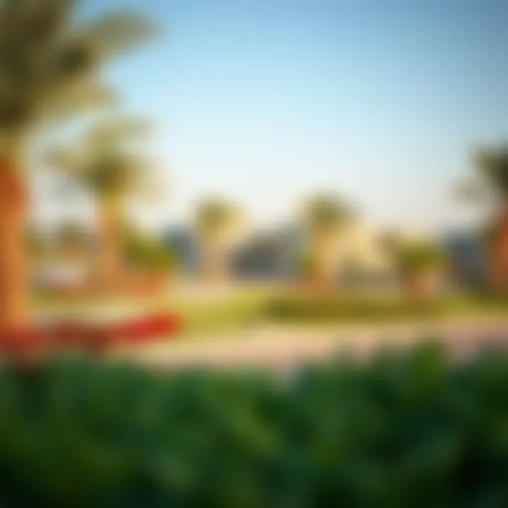 Community Park in Al Warqa Vibrant community park in Al Warqa