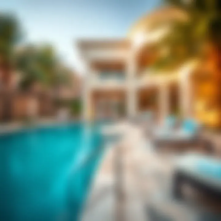 Luxurious Villa in Al Warqa Exterior view of a luxurious villa in Al Warqa