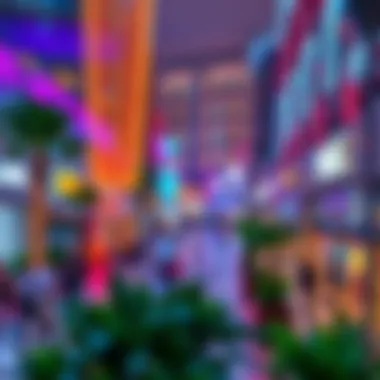 Mixed-Use Development at Wasl Zabeel A vibrant depiction of the mixed-use development environment