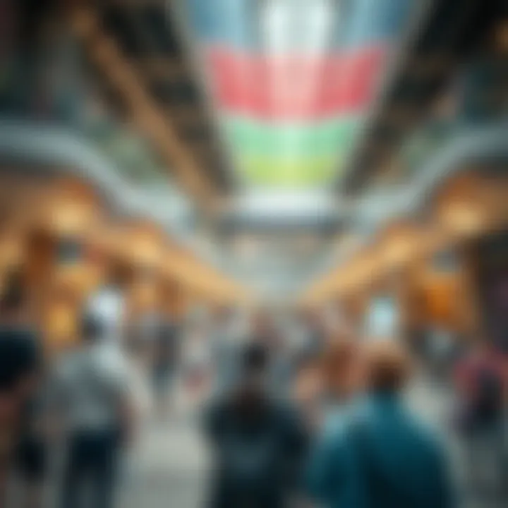 Cultural events being held at the WTC Mall, enhancing community engagement