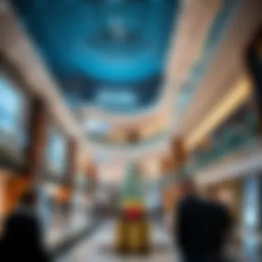 Luxurious Shopping Experience at WTC Mall Interior layout highlighting the luxurious shopping experience