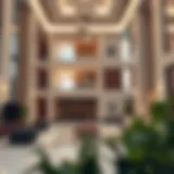 Architectural layout of Zada Tower