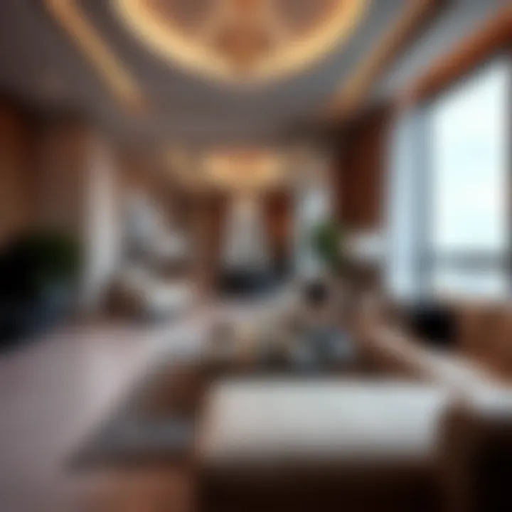 Interior Design of Zaya Hameni Tower Apartment Lavishly designed apartment interior within the Zaya Hameni Tower