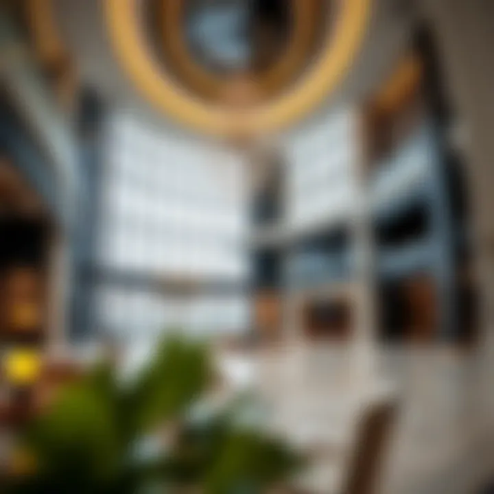 Luxurious Lobby of Zaya Hameni Tower Luxurious lobby area of the Zaya Hameni Tower with modern design elements