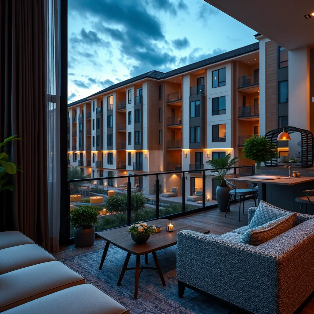 Image showcasing Exploring Apartment Living in Gated Communities